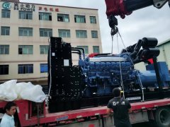 5 Units Prime Power 1800kw/2250kva Mitsubishi Diesel Gensets Delivered to Project Site